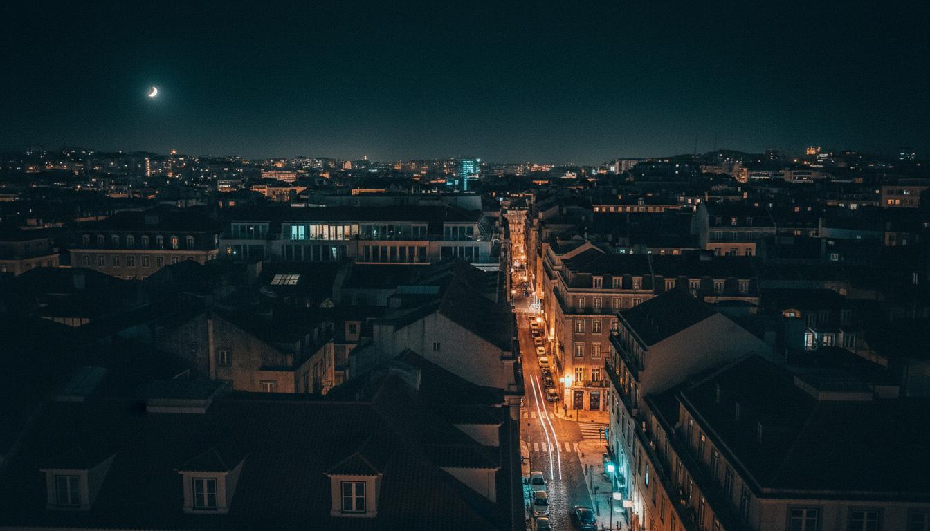 Lisbon at night